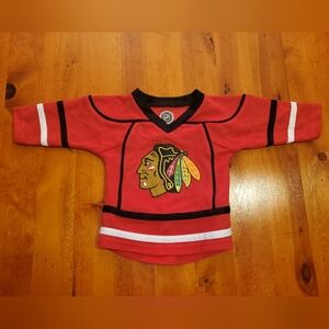 Chicago Blackhawks NHL Red Jersey Toddler Baby Size 12 months/Kids